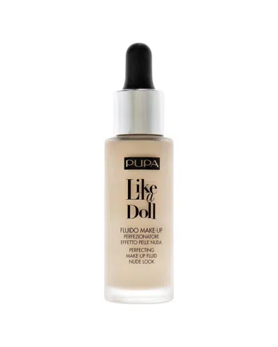 Pupa Milano Women's 1.01oz Beige Like A Doll Perfecting Make-up Fluid Nude  Look Foundation