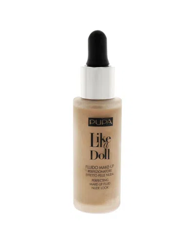 Pupa Milano Women's 1.01oz Multi-color Like A Doll Perfecting Make-up Fluid  Nude Look Foundation