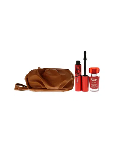 Pupa Milano Women's Vamp Sexy Lashes And Vamp Nail Polish 3pc Set