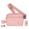 Puppington 3-in-1 Dog Walking Bag With Poop Bags In Blush Pink