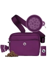 Puppington 3-in-1 Dog Walking Bag With Waste Bags Plus Travel Bowl