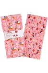 Puppington Dog & Cat Kitchen Towels In Hearts & Paws