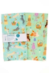 Puppington Dog Kitchen Towels In Egg Hunt Hounds