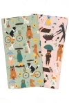 Puppington Dog Kitchen Towels In Spring Pups