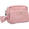 Puppington Walk Star Kit 3-in-1 Dog Walk Bag & Bowl Plus Matching 90 Refill Dog Poop Bags In Pink