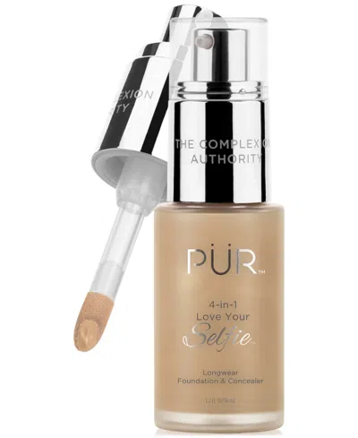 Pür 4-in-1 Love Your Selfie Longwear Foundation & Concealer In Brown