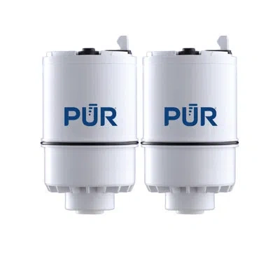 Pür Mineral Clear Faucet Replacement Water Filter For Pur In White