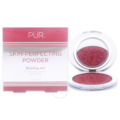 Pur Minerals Blushing Act Skin Perfecting Powder - Berry Beautiful By  For Women - 0.28 oz Powder In White