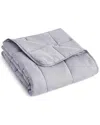 PUR SERENITY PUR SERENITY MICROFIBER WEIGHTED BLANKET 12LB