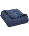 PUR SERENITY PUR SERENITY MICROFIBER WEIGHTED BLANKET 12LB