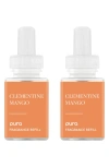 Pura 2-pack Diffuser Fragrance Refills In Clementine Mango