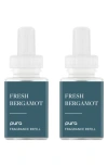 Pura 2-pack Diffuser Fragrance Refills In Fresh Bergamot