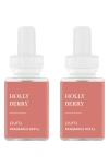 Pura 2-pack Diffuser Fragrance Refills In Holly Berry