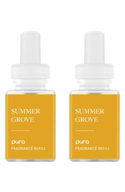 Pura 2-pack Diffuser Fragrance Refills In Gold