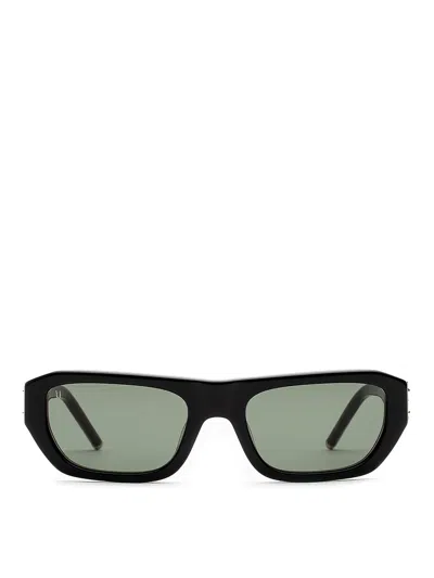 Pura Hinge Black Green Sunglass