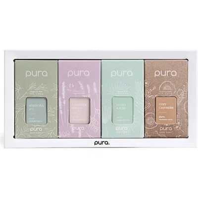 Pura Holiday Fragrance Assorted 4-pack Smart Diffuser Refills In Multi