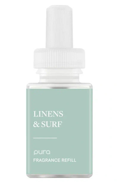 Pura Linens & Surf Smart Fragrance Diffuser Refill In Linens And Surf