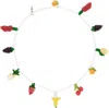Pura Utz Fruit Salad Necklace In Multi