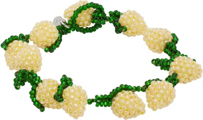 Pura Utz Green & Yellow Lemon Galore Bracelet In Multi
