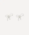 Pura Utz Sterling Silver Mini Bow Stud Earrings