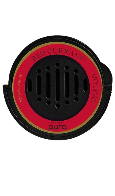 Pura Votivo Red Currant Car Diffuser In Gray