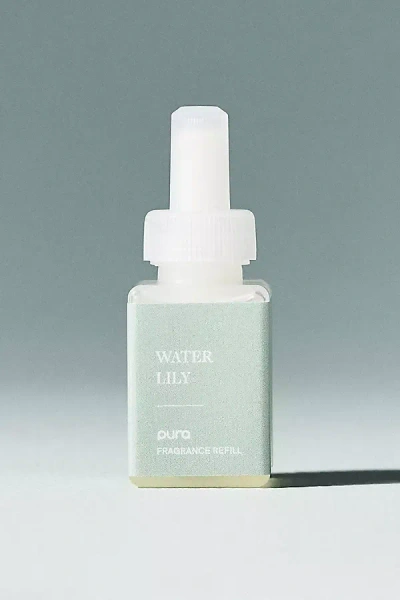 Pura Water Lily Fragrance Oil Refill In Green
