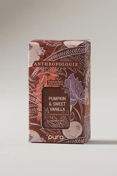 Pura X Anthropologie Pumpkin & Sweet Vanilla Home Fragrance Oil Refill In Brown