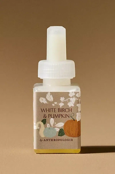 Pura X Anthropologie White Birch & Pumpkin Home Fragrance Oil Refill In Neutral