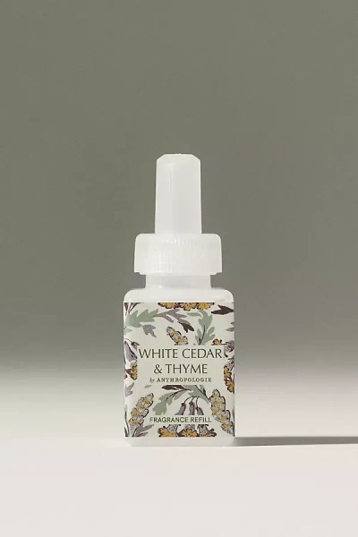 Pura X Anthropologie Woody White Cedar & Thyme Fragrance Oil Refill In Multi