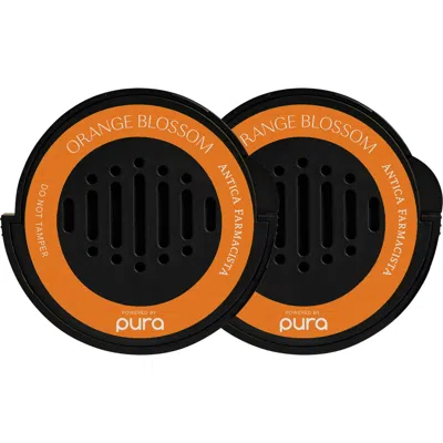 Pura X Antica Farmacista Lemon Verbena Car Dual Refill Pack In Orange