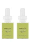 Pura X Archipelago 2-pack Smart Diffuser Fragrance Refills In Mint