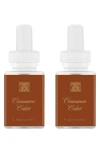 Pura X Aromatique Cinnamon Cider 2-pack Diffuser Fragrance Refills In Brown