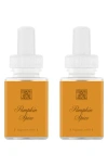 Pura X Aromatique Pumpkin Spice 2-pack Diffuser Fragrance Refills In Orange