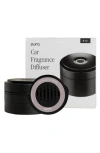 Pura X Becki Owens Teak & Leather Car Diffuser