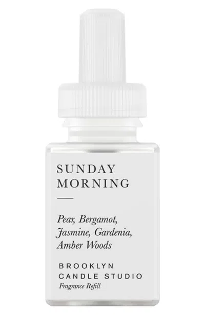 Pura X Brooklyn Candle Studio Sunday Morning Smart Fragrance Diffuser Refill In No Color