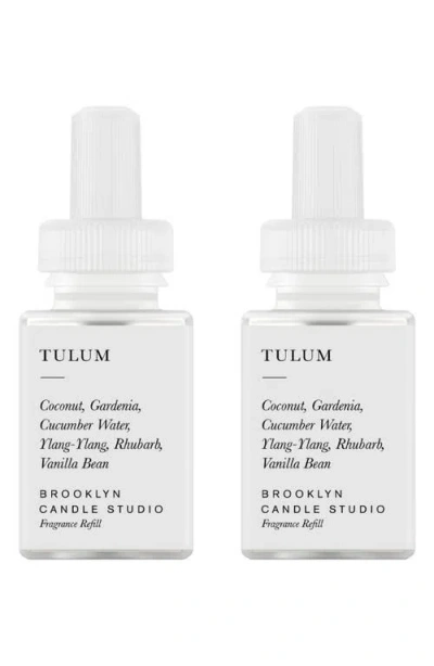 Pura X Brooklyn Candle Studio Tulum 2-pack Diffuser Fragrance Refills