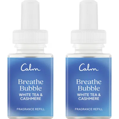 Pura X Calm 2-pack Smart Fragrance Diffuser Refills In Breathe Bubble
