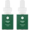Pura X Capri Blue Chestnut Embers 2-pack Smart Fragrance Diffuser Refills In Crystal Pine