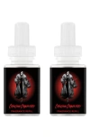 Pura X Disney Ariel Sea Breeze 2-pack Smart Fragrance Diffuser Refills In Black