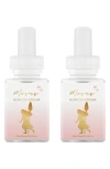 Pura X Disney Ariel Sea Breeze 2-pack Smart Fragrance Diffuser Refills In Pink