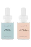 Pura X Illume 2-pack Smart Fragrance Diffuser Refills In Illume