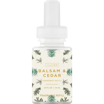 Pura X Illume Balsam & Cedar Smart Fragrance Diffuser Refill In White