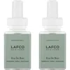 Pura X Lafco Feu De Bois 2-pack Smart Diffuser Fragrance Refills In Feu De Bois