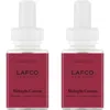 Pura X Lafco Birchwood Molasses 2-pack Smart Diffuser Fragrance Refills In Midnight Currant