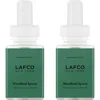 Pura X Lafco Birchwood Molasses 2-pack Smart Diffuser Fragrance Refills In Green