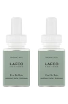 Pura X Lafco Feu De Bois 2-pack Smart Diffuser Fragrance Refills