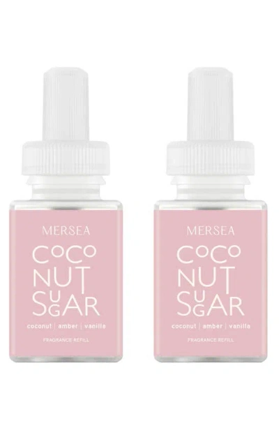 Pura X Mersea Saltaire 2-pack Diffuser Fragrance Refills In Coconut Sugar