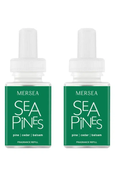 Pura X Mersea Saltaire 2-pack Diffuser Fragrance Refills In Sea Pines