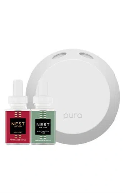 Pura X Nest Smart Home Holiday Fragrance Diffuser Set In Multi
