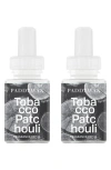 Pura X Paddywax 2-pack Smart Fragrance Diffuser Refills In Tobacco Patchouli